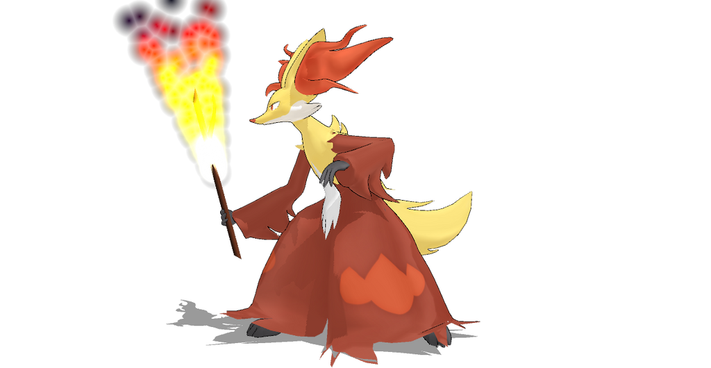 Delphox Model MMD ~ Delphox by EV-Braixen on DeviantArt