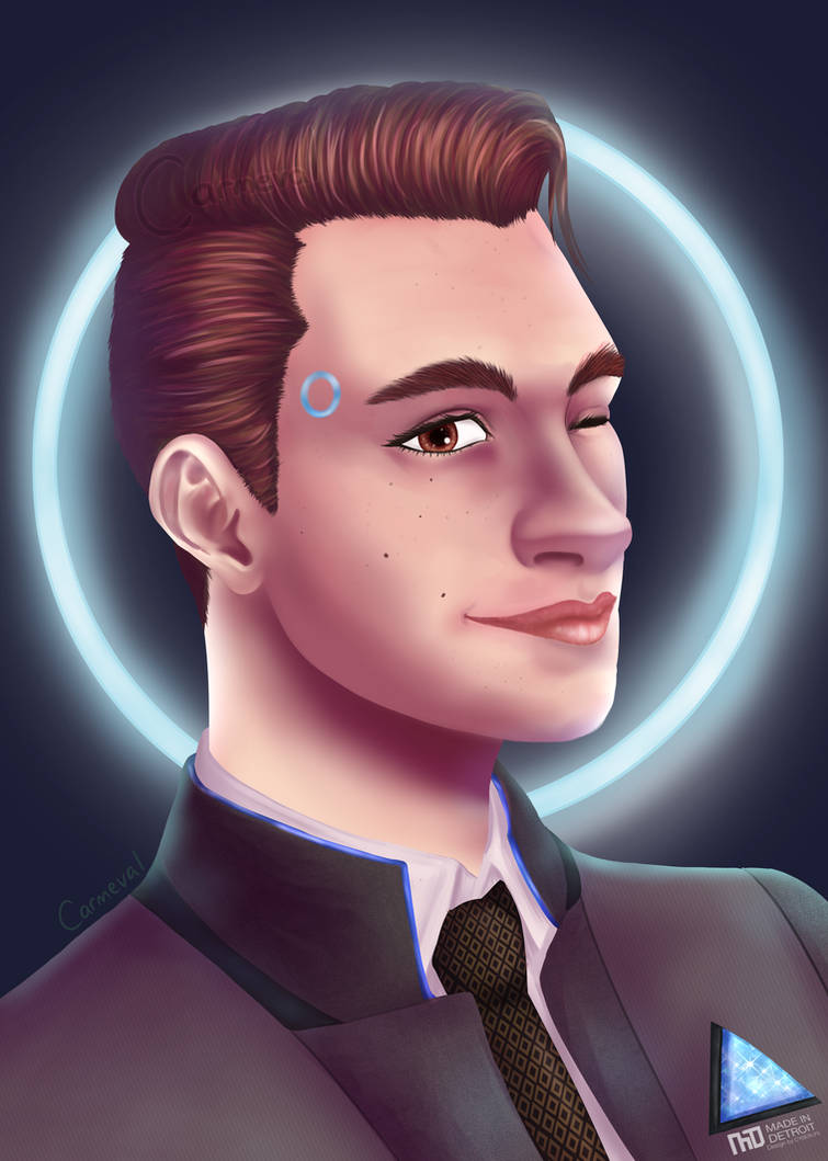 Conner Portrait Connor Portrait by Carmeval on DeviantArt