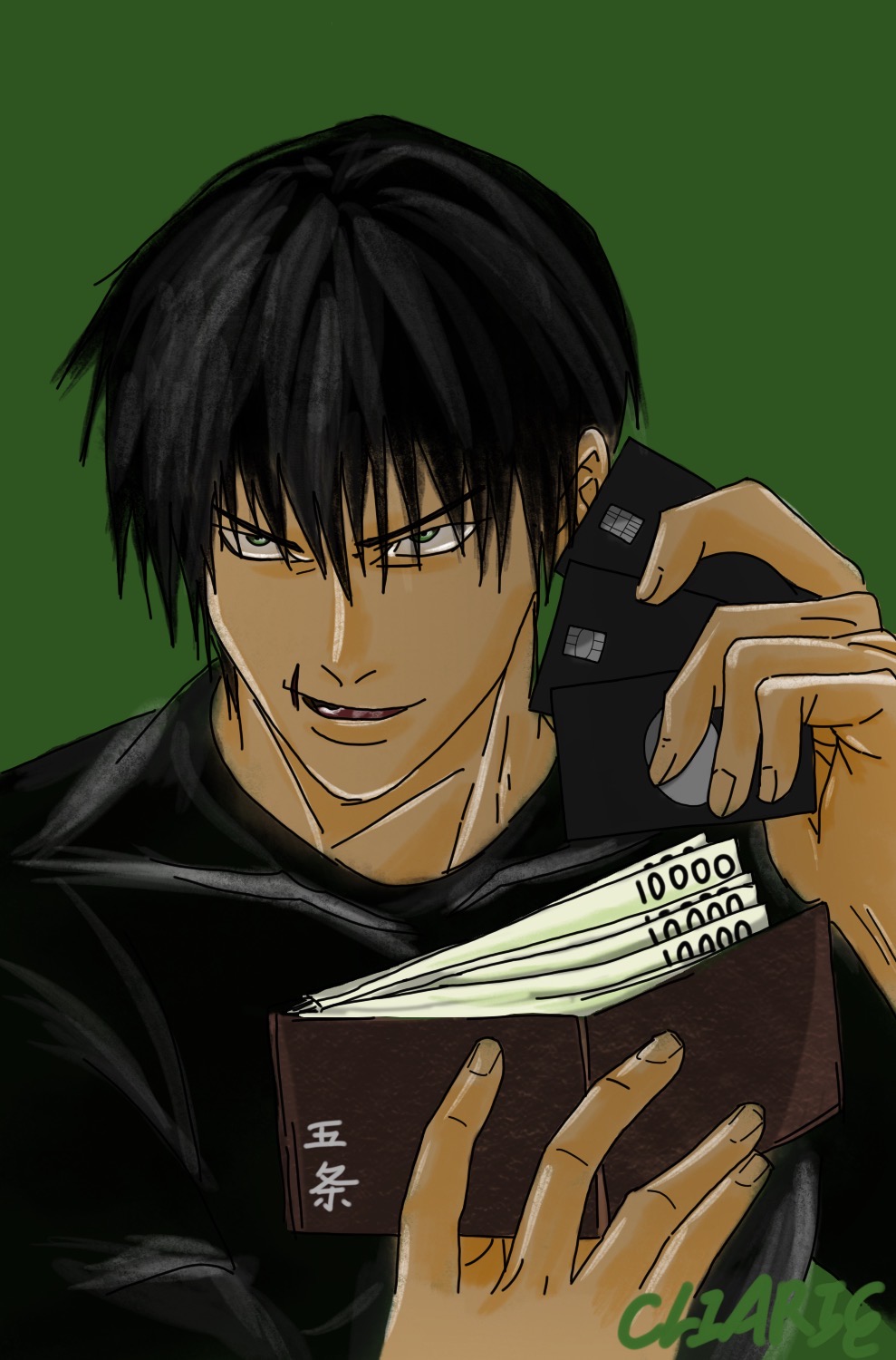 Anime profile pic toji fushiguro by vaibhavverma2005 on DeviantArt