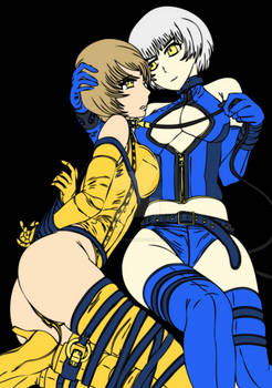 Persona Elizabeth x Chie Bondage Fun Colored
