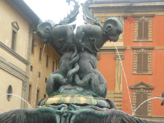 Gargoyle fountain