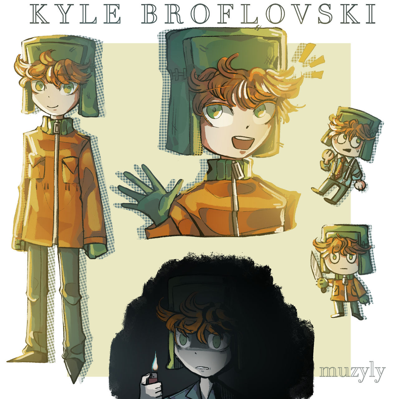 Kyle Broflovski South Park By Calmfoster On DeviantArt kyle-broflovski-south-park-by-calmfoster-on-deviantart