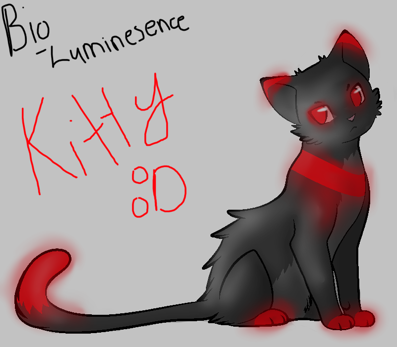 Bio-Lumin Kitty :D by Dragan-Yurie on DeviantArt