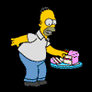 homer likes cake