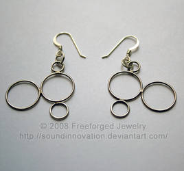 Compound - Earrings - Oxidized