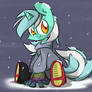 Lyra in Winter Wear