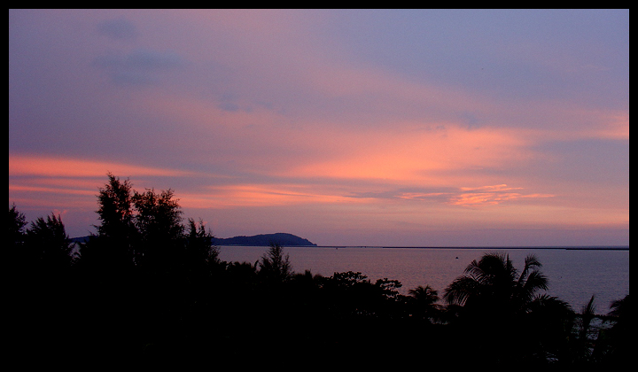 beautiful langkawi sunset