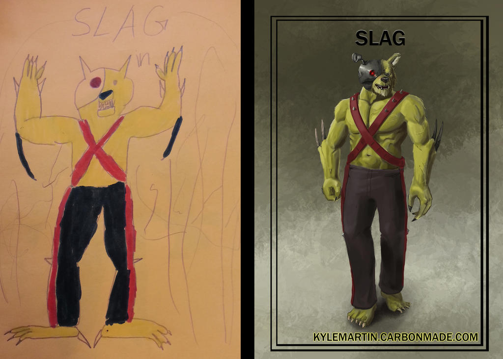 Slaga Inhuman Slag by KyleScaryMartin on DeviantArt