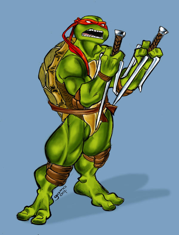 Zombie Raphael Color Raphael color by Romax25 on DeviantArt
