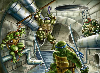 TMNT brother team