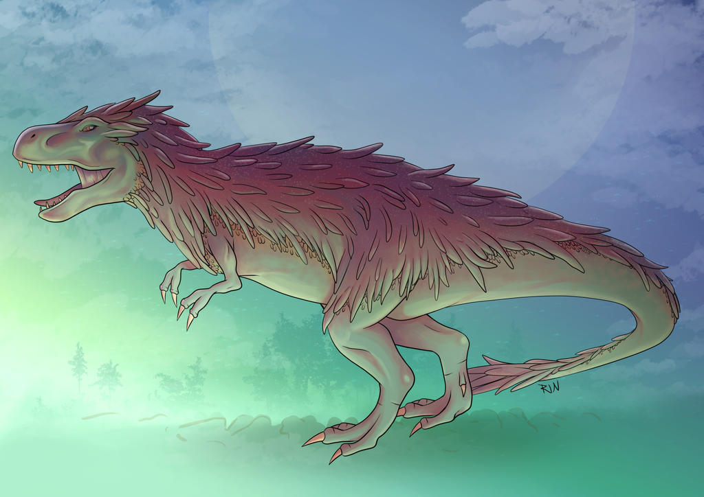 Floofi Rex Floofy T-Rex - Collab with @rinclaymorearts by mogstomp on DeviantArt