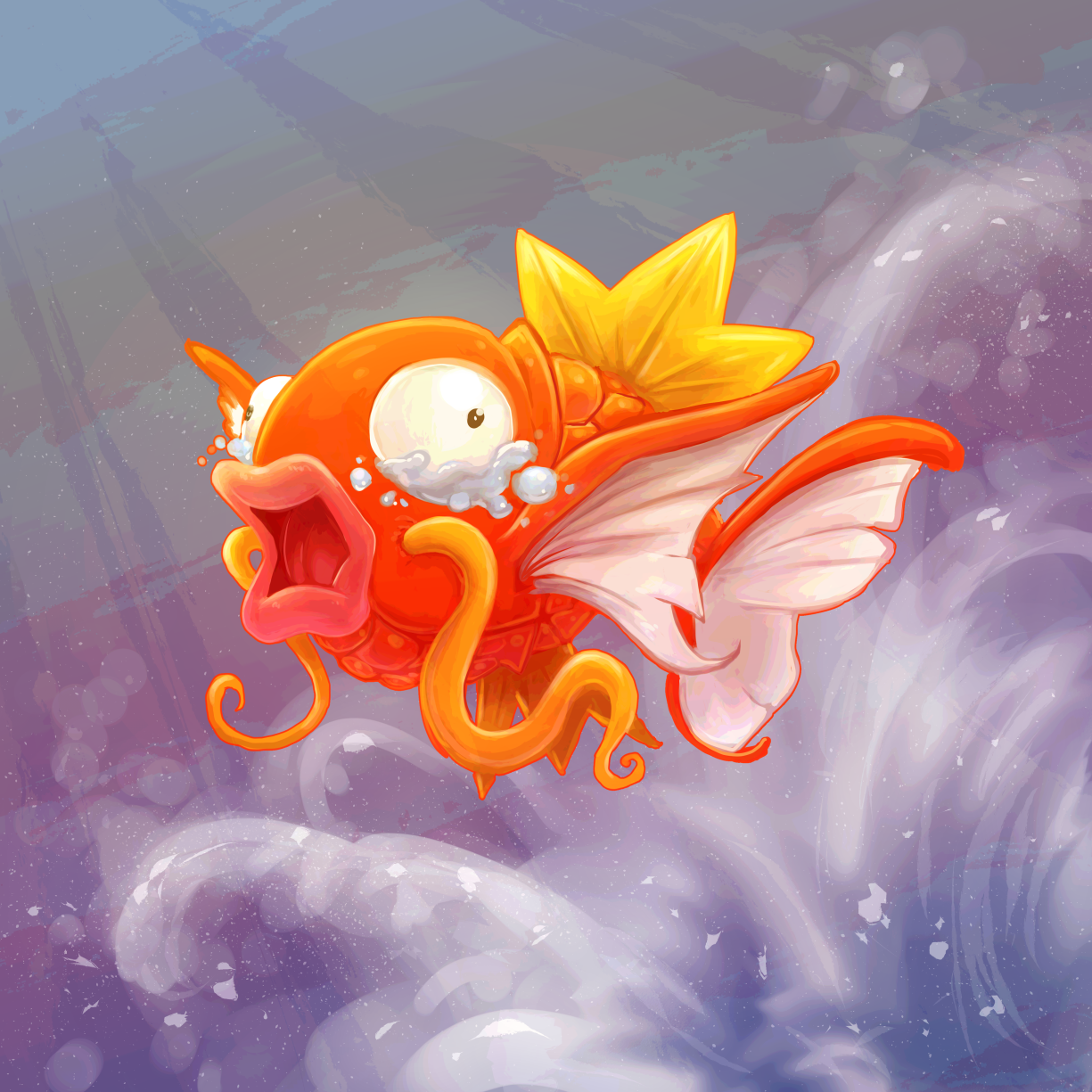 Magikarp Struggles by mogstomp on DeviantArt