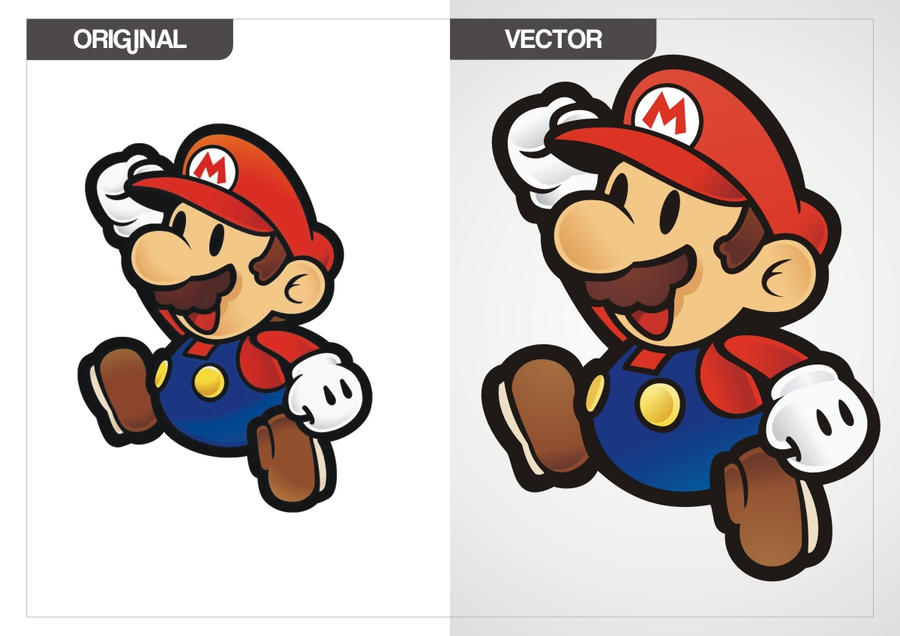 Mario Group Vector Mario Vector by AlexFontes on DeviantArt