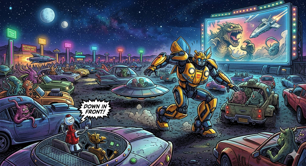 Atro Drive Astro Drive-In - Screen Junkies by TheAstropunk on DeviantArt