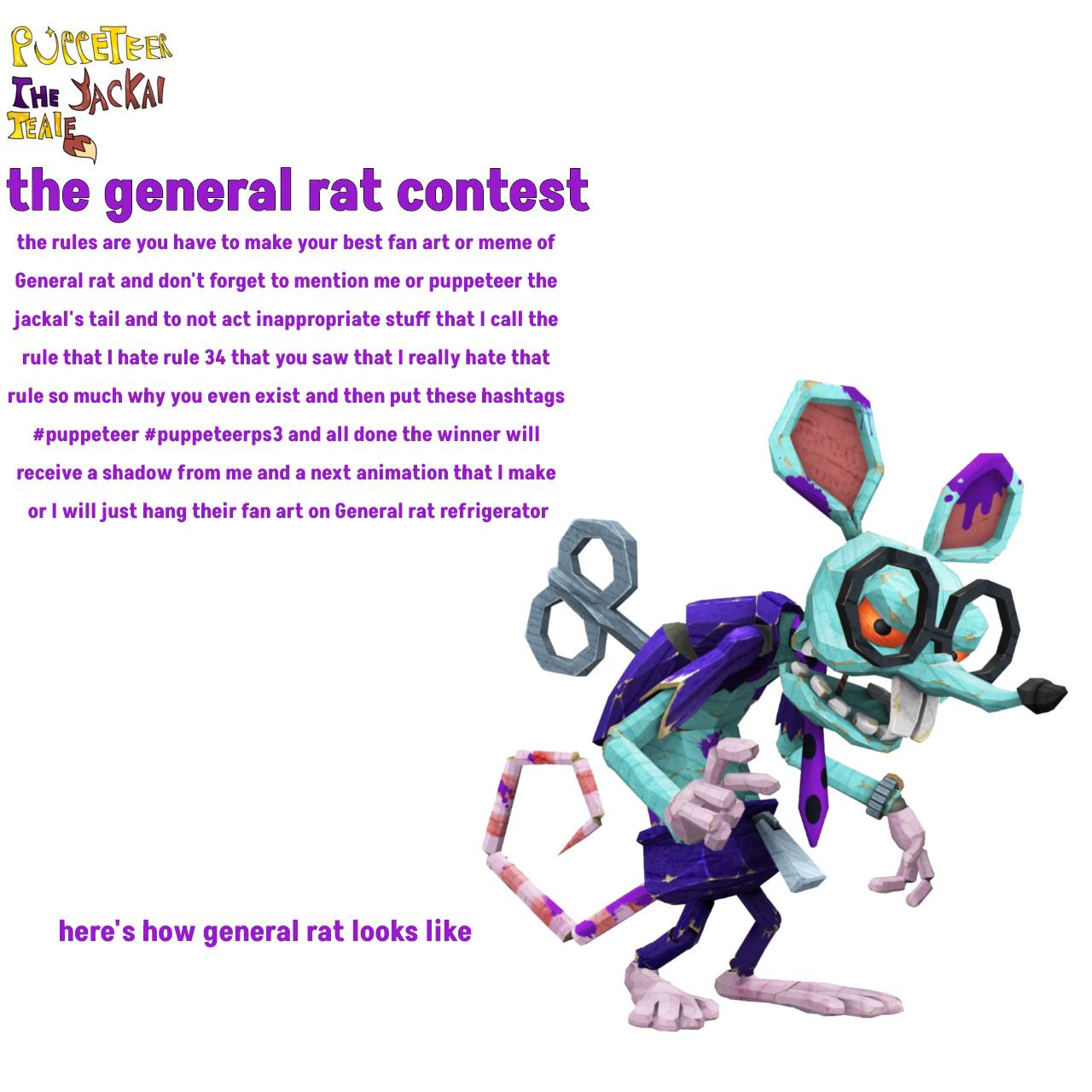 128 Rats General RAT contest by gene09nico on DeviantArt