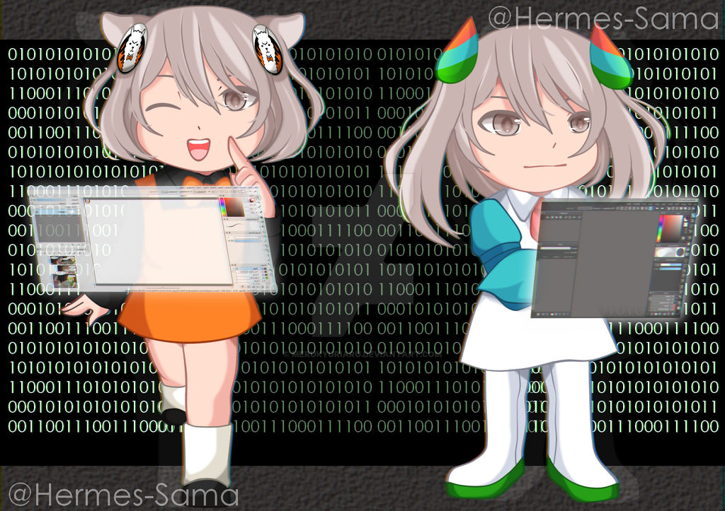 Firealpaca Chan And Medibang Tan By Merukyuriaru On Deviantart Firealpaca Chan And Medibang Tan By Merukyuriaru On Deviantart