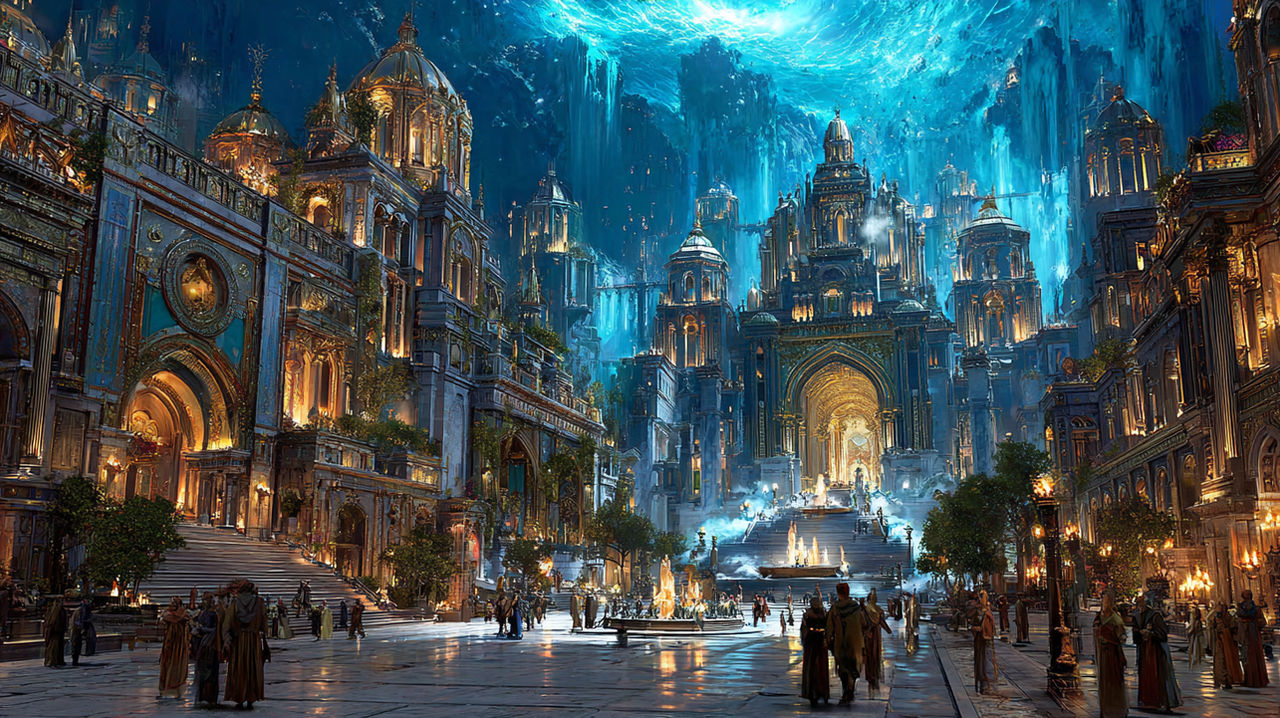 Atlantis Inspiration Atlantis by Beau-Arts on DeviantArt