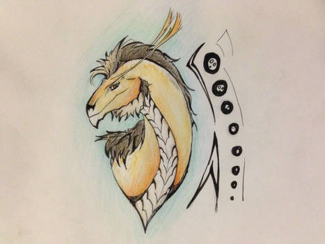 Dragon headshot no.2