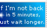 Stamp: Wait