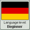 Stamp: German Language Beginner
