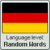 Stamp: German Language Random Words