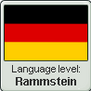 Stamp: German Language Rammstein