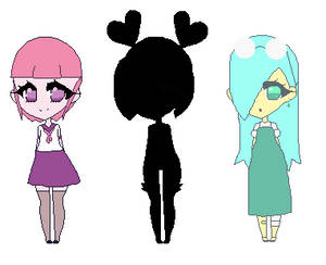 Cheap pixel dolls adopts: number 1 and 3 -points-