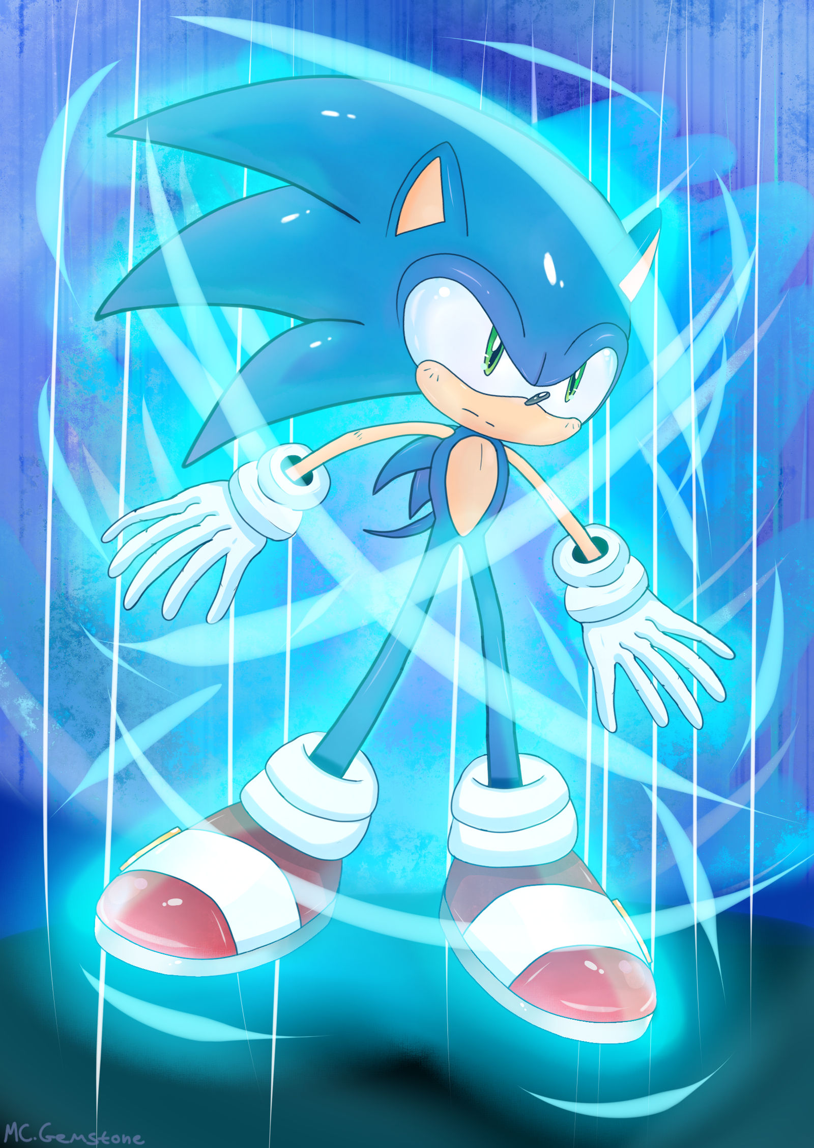 Blue Aura Sonic