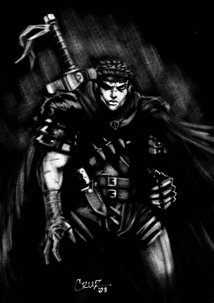 Black Swordsman Guts by vagrantmidget on DeviantArt