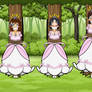 Tree tied princesses