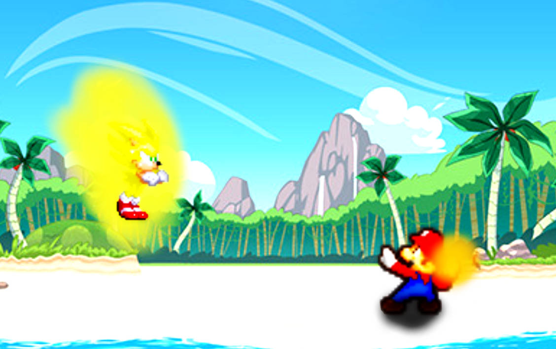 Mario Vs Sonic Fanart by MonkeyBoi9005 on DeviantArt