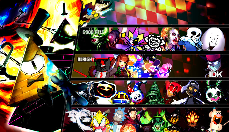 Bill Cipher MU Tier List by MonkeyBoi9005 on DeviantArt