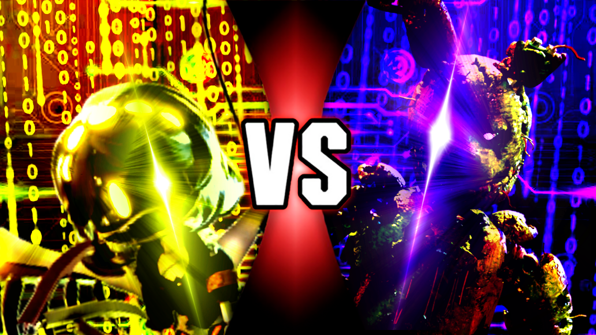 Yellow Rabbit Vs Spring Trap V Vs Springtrap by MonkeyBoi9005 on DeviantArt