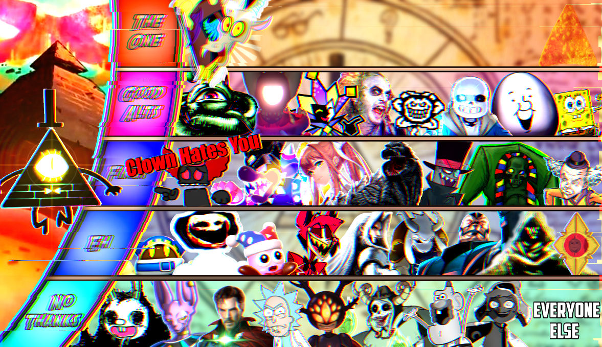 Bill Cipher MU Tier List by MonkeyBoi9005 on DeviantArt