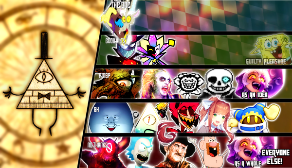 Bill Cipher MU Tier List by MonkeyBoi9005 on DeviantArt