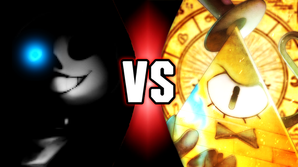 Sans The Skeleton vs Bill Cipher by MonkeyBoi9005 on DeviantArt