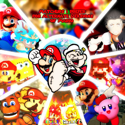Matchups I Prefer For Alternate Versions Of Mario by MonkeyBoi9005 on ...