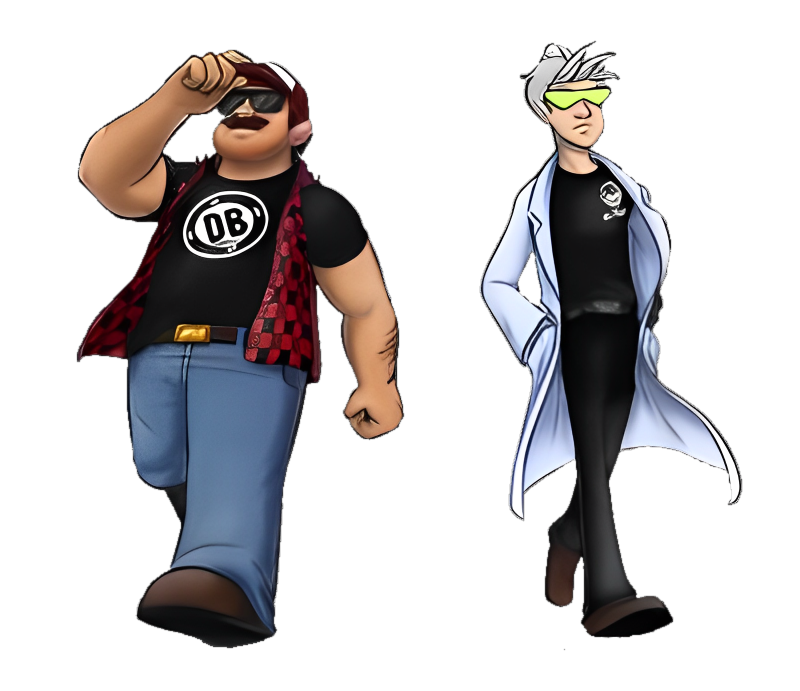Wiz and Boomstick Render by MonkeyBoi9005 on DeviantArt