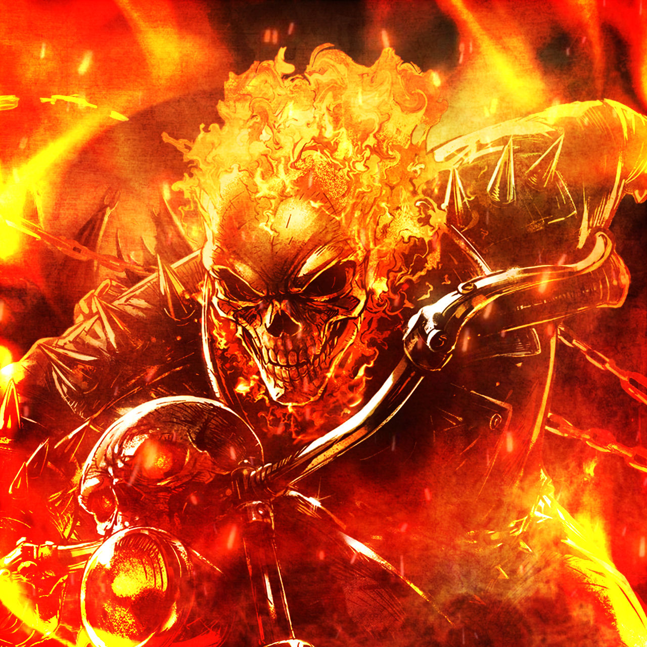 Muscle Rider Pfp Ghost Rider PFP by MonkeyBoi9005 on DeviantArt