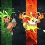 Pokemon 6th Gen Starters Wallpaper