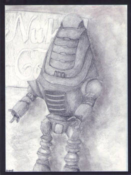 Protectron Sketch Explore the Best Protectron Art | DeviantArt