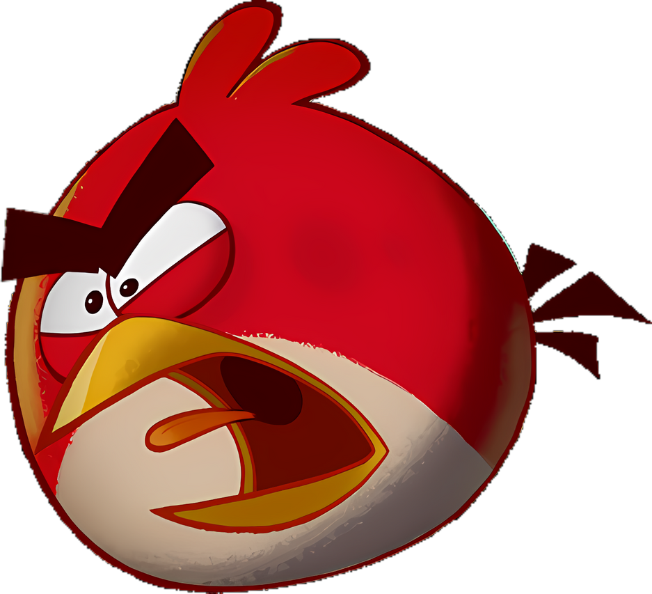 Red (Angry Birds) Render by MetalSpringtrap on DeviantArt