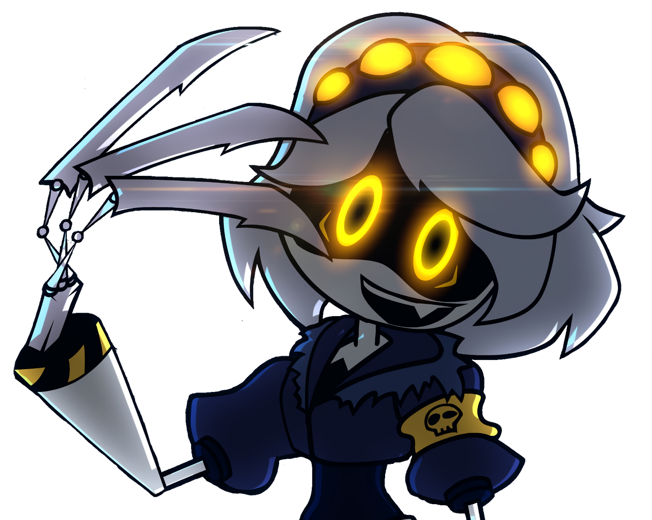 V (Murder Drones) Render (MORO's artstyle) by MetalSpringtrap on DeviantArt