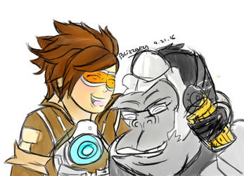 Tracer and Winston sketch