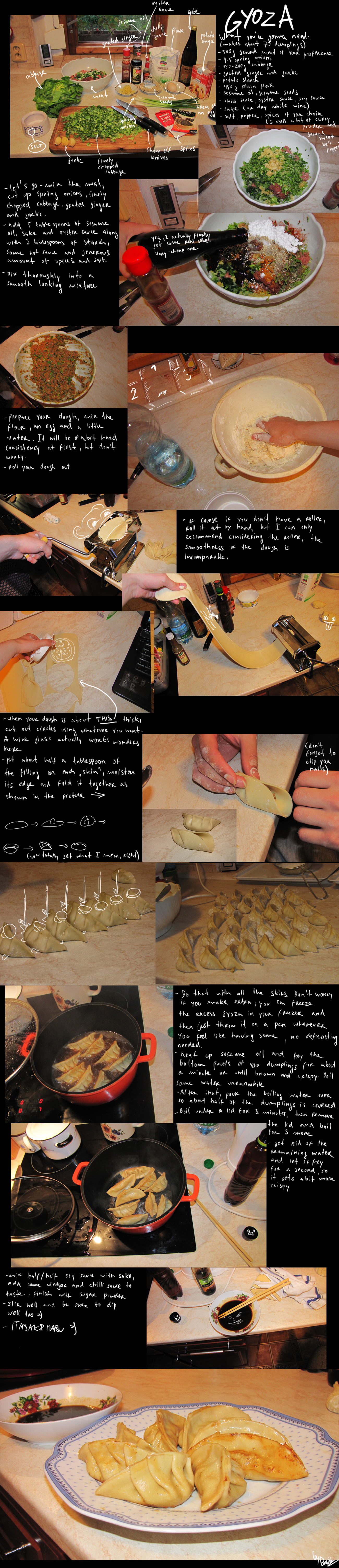 How to make gyoza