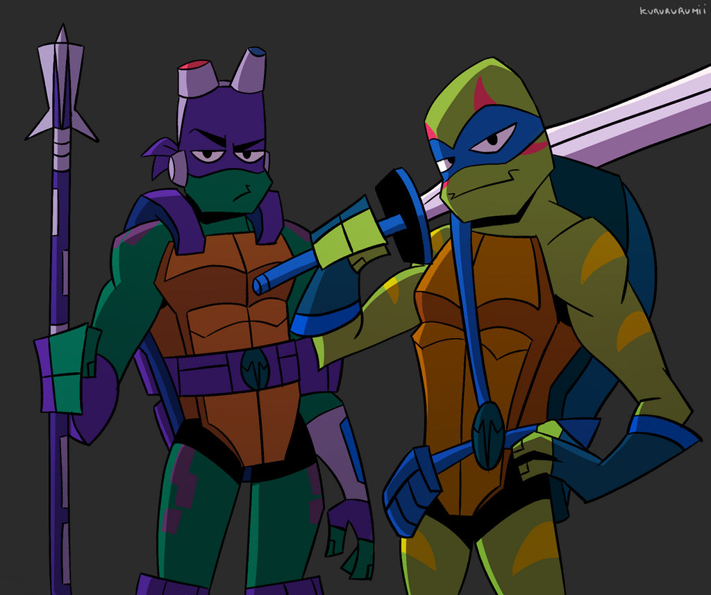 leo/donnie by Kurururumii on DeviantArt