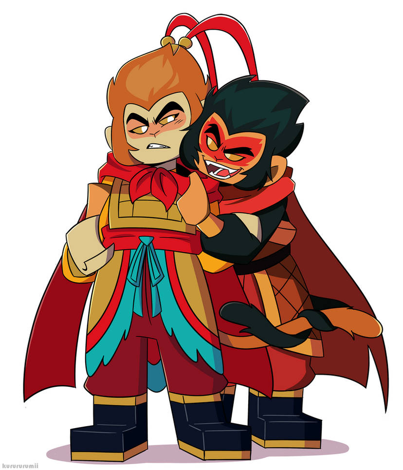 Lego Monkie Kid Wukong X Macaque By Kurukoo On Deviantart Lego Monkie Kid Wukong X Macaque By Kurukoo On Deviantart