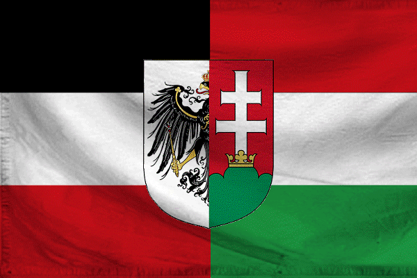 Flag of Prussia-Hungary Empire, 1871