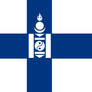 Flag of Finngolia (Finland/Mongolia)