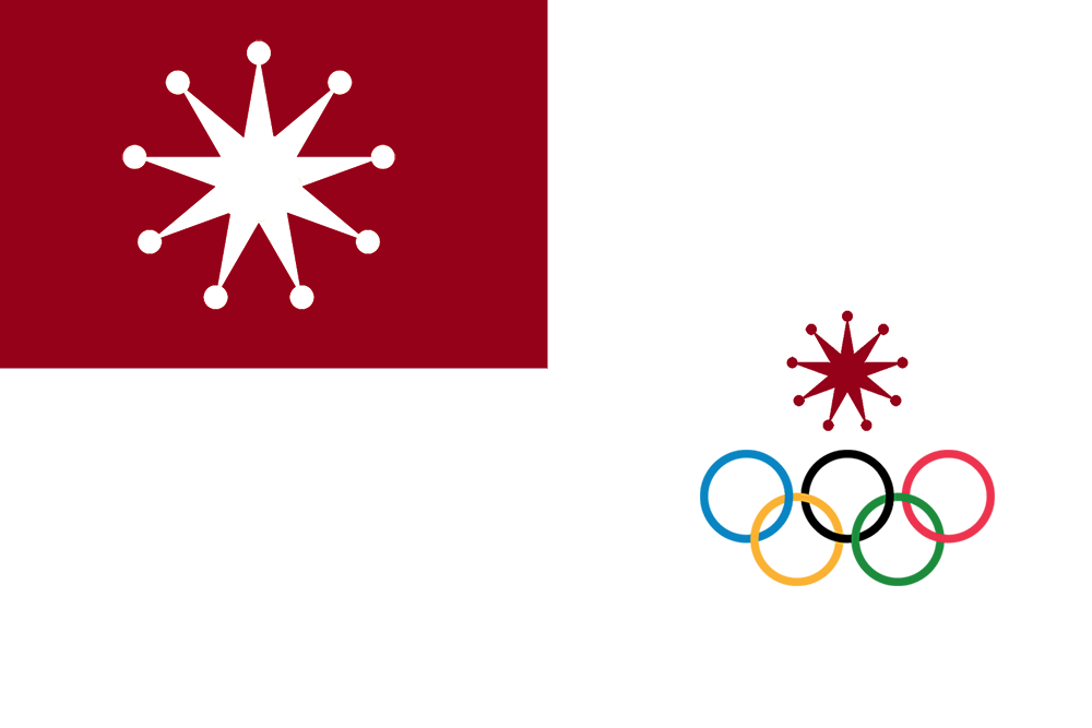 Chinese Kunming Sports Flags